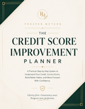 The Credit Score Improvement Planner
