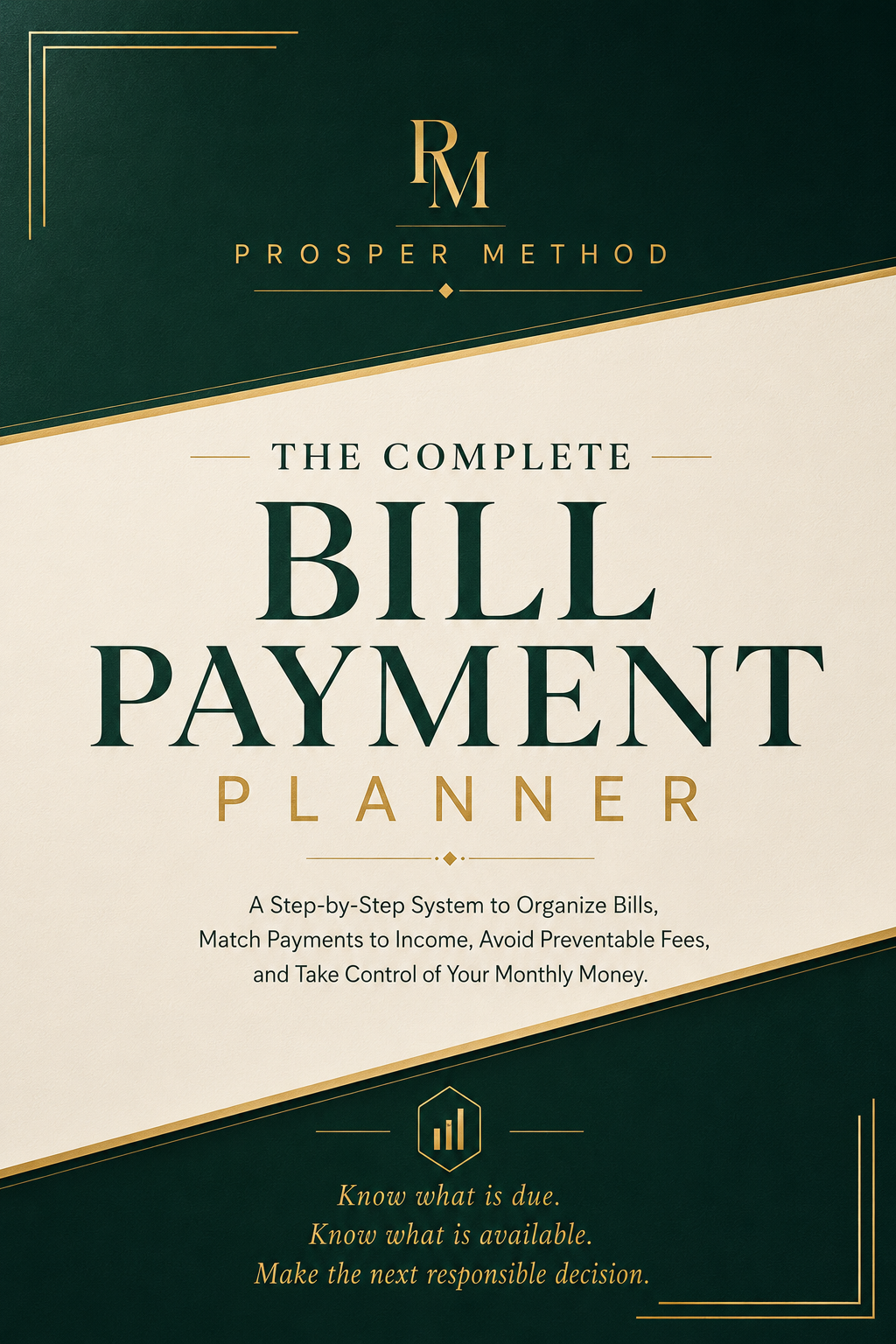 The Complete Bill Payment Planner