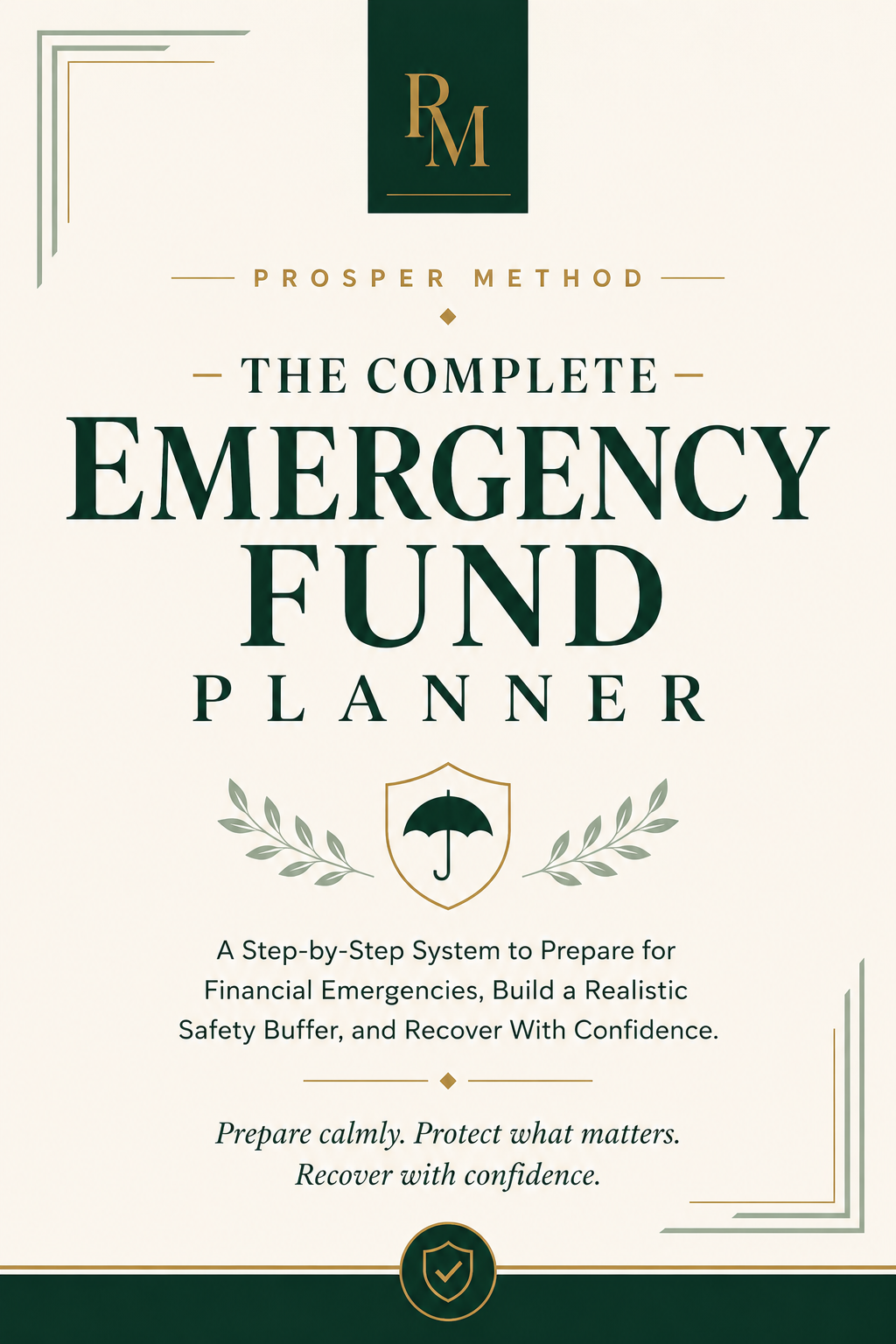 The Complete Emergency Fund Planner