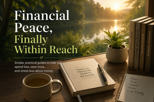 Financial Peace, Finally Within Reach | Budget & Debt Payoff Workbook PDF