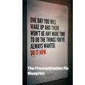 The Procrastination Fix Blueprint | A Step-by-Step System to Break the Cycle and Start What Matters