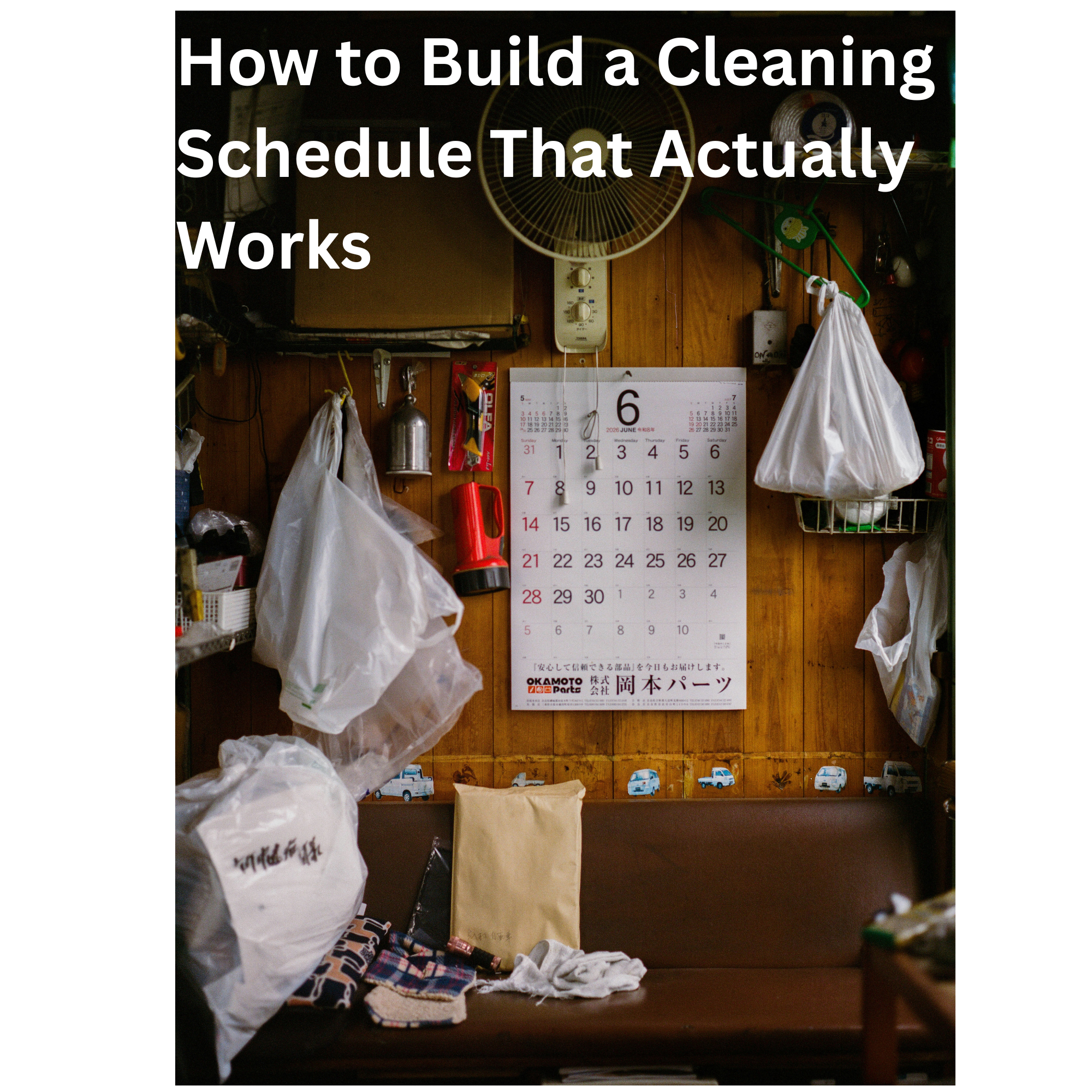 How to Build a Cleaning Schedule That Actually Works | A Simple System for a Cleaner Home Without Overwhelm