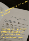 The Complete Quarterly Review Workbook