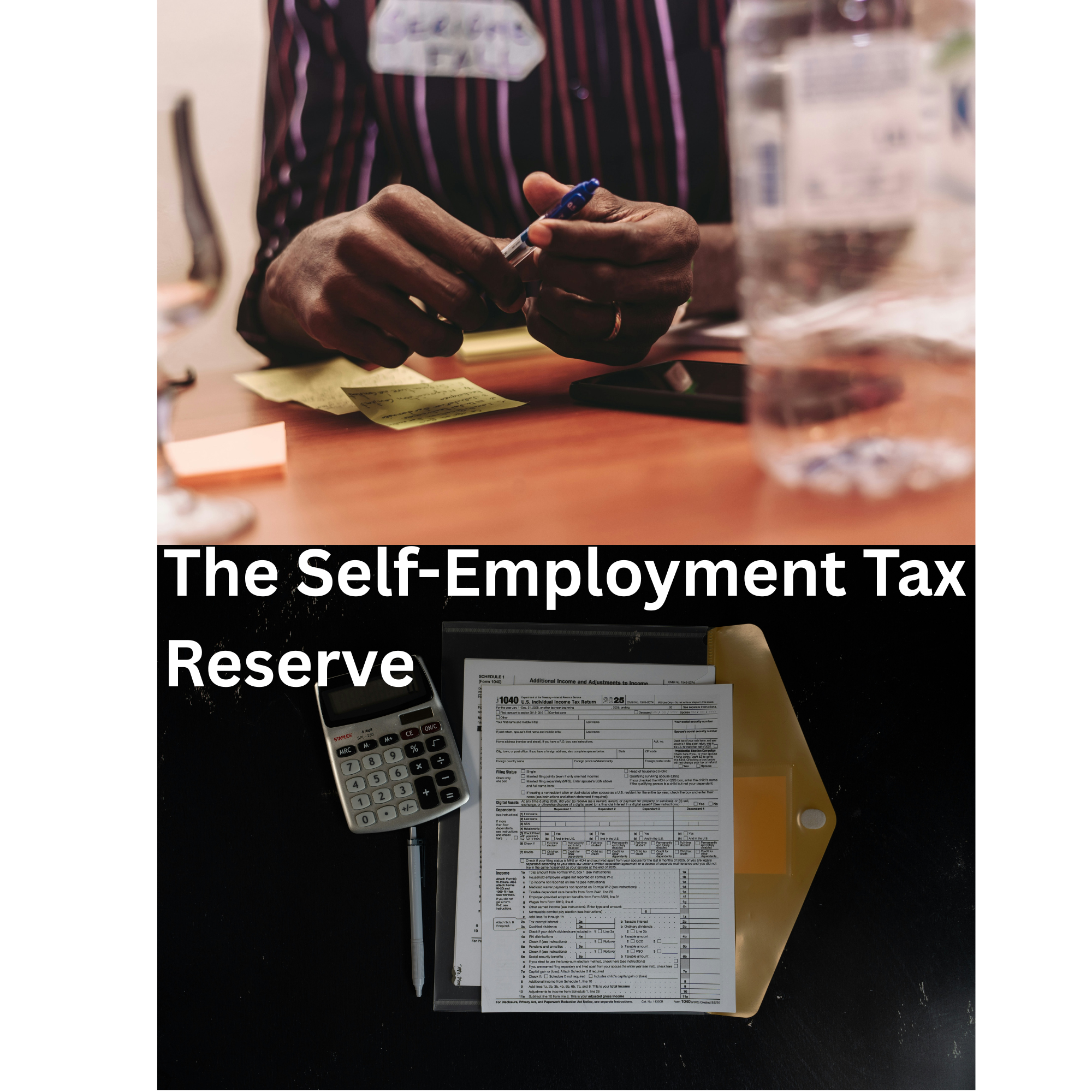 The Self-Employment Tax Reserve Blueprint | Set Aside Money for Taxes Without the Stress