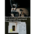 How to File Taxes as a Freelancer | A Calm System for Preparing and Filing With Confidence