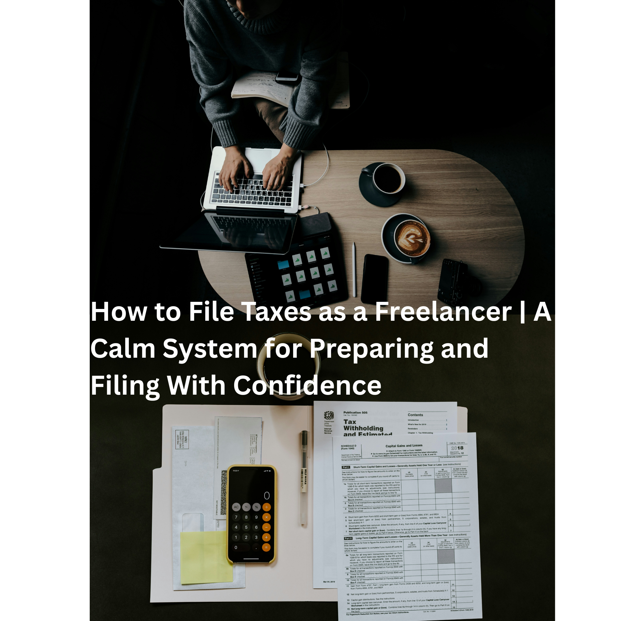 How to File Taxes as a Freelancer | A Calm System for Preparing and Filing With Confidence